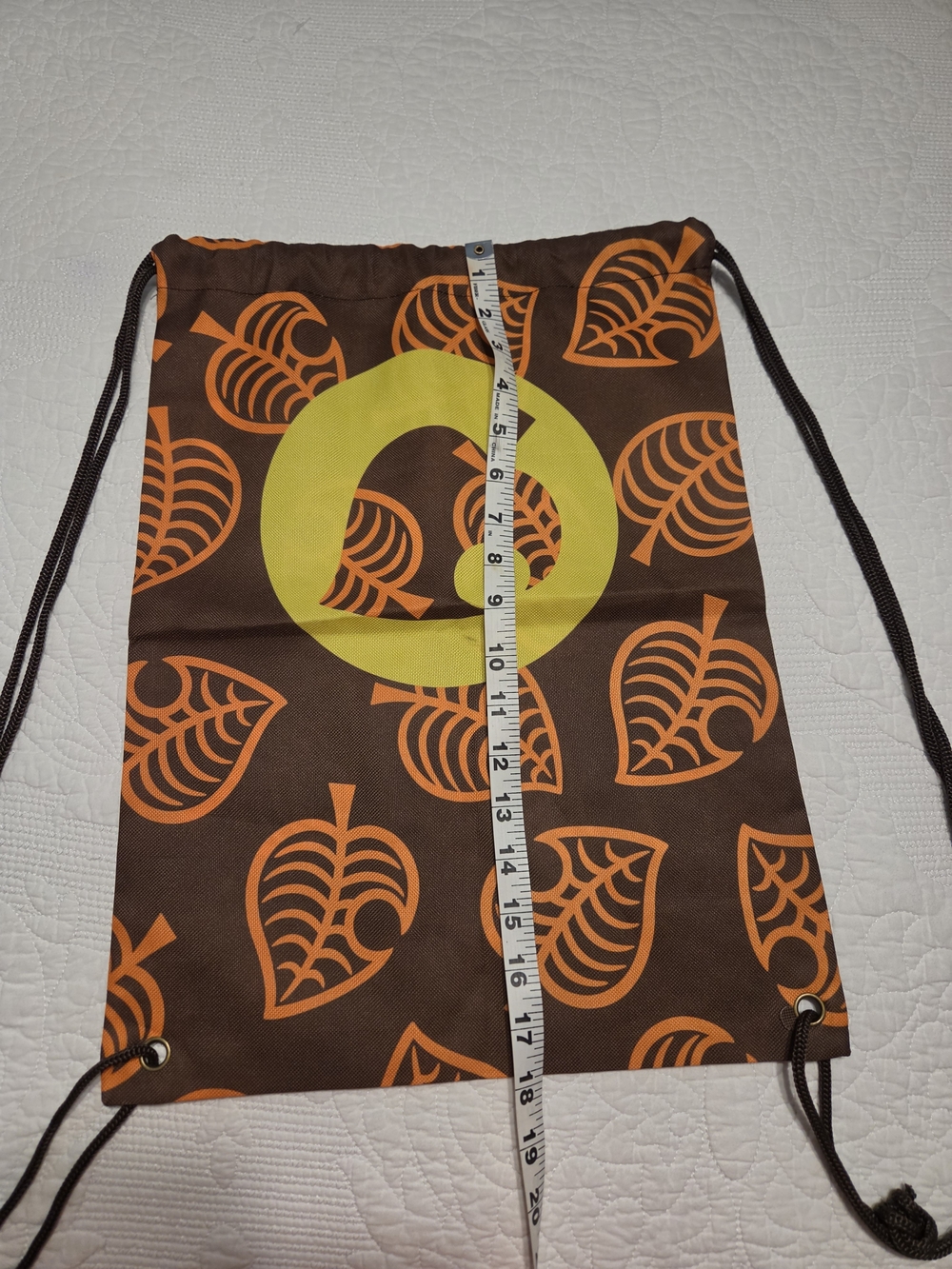 Drawstring Animal Crossing Backpack - Picture 2 of 3